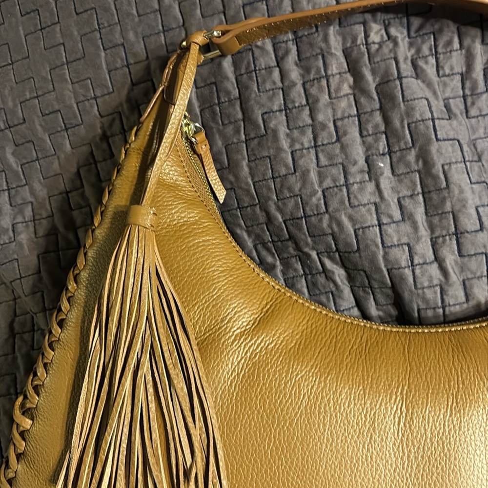 Antonio Melani Beautiful cognac 100% leather
Shoulder Handbag - Picture 3 of 11
